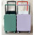 蕴鸾中置宽拉杆箱商务大容量24吋旅行箱女拉链行李箱登机箱 翠绿色