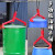 新款多功能油桶吊钳叉车专用油桶夹吊钩吊具大铁桶塑料桶吊装工具 DL300 300kg 新款两爪