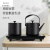 朗法米利全智能自动上水电热水壶不锈钢嵌入式电磁炉茶具烧水壶一体茶台 17个 YZ-35（37*20）台