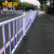 公路道路护栏隔离栏市政马路人车分流栏杆 交通设施车道安全防撞围栏定做 {加厚}1米高立柱