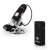 igital Microscope5-500倍USB高清数码电子显微镜便携皮肤放大镜 浅灰色