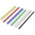 顺豹 双排排针圆2.54mm间距2.0黑白蓝红绿黄色单双排针 单排针红色2.54mm(5根装)