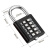 纳仕德 SYJ1291 10位密码挂锁 固定密码锁健身房橱柜更衣柜床头柜锁工具箱按键锁 黑色