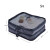 印良品旅行收纳包化妆包行李箱整理袋整理便携衣物分装双层 双层-藏青色S号（约26x20x10cm