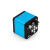 黑白CCD焊接机工业相机摄像头 激光十字线可调 机械视觉内置 湖蓝色 带蓝光灯