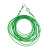 楷赫 晾衣绳 包塑晾衣架钢丝绳钢丝物业拉紧绳 6mm粗绿色整套定制（咨询客服） 单位：米