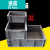EU箱欧标物流箱塑料周转箱过滤箱物流箱加厚带盖工具长方形收纳箱塑料盒物料盒零件盒塑料筐 400*300*148