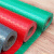 海斯迪克 PVC防滑地垫(15米) 防水塑胶车间橡胶地毯 牛津普厚款 人字纹1.8米宽(红色) HKZX-17