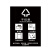 【B18-20*30cm】垃圾桶分类标识贴纸不可回收厨余干湿有害其他垃圾标志标签提示牌