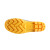 上海牌 130 高筒雨鞋雨靴 劳保防滑胶鞋防水雨鞋PVC 黑色黄底40码