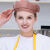 厨师帽子男纯色系贝雷帽服务员帽子火锅餐厅咖啡厅帽子女厨房工作 精美【酒红色】--贝雷帽
