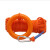 百舸 水上漂浮救生绳10mm直径30米反光救生绳+1钩+1圈（塑料手环）