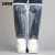 安赛瑞 高筒防雨鞋套 便携防滑防雪防水雨具 非一次性加厚底雨靴套 白色透明 M 3G00038