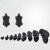 幻鲨（HUANSHA）（SWG-2(适用22-60外径)配6付模具）弯管机手动折弯机钢管折弯器工具剪板