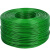 得豫工品 包塑钢丝绳 抗拉晾衣绳 绿色防锈涂漆钢丝绳 单位：卷 Φ3.5mm*100米 