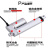 澜世 直流电机大推力电动推杆12V24V升降伸缩器开窗器密室电缸交流220V 备件 50mm行程 