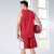 骆驼（CAMEL）篮球衣套装男背心短裤比赛训练团队服 YF8225L1001 警戒红 XL
