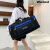 瓦迈（WAMAI）大容量手提旅行包男女外出旅行出差收纳防水耐用行李包学生拎包 小号黑色长50宽20高25厘米