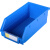 工孚 货架零件盒收纳盒加厚组合式塑料斜口工具盒 140*105*75mm 单位：个