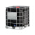 聚远 JUYUAN1001 IBC吨桶集装桶 1000L（1个装）方形化工塑料桶储水桶运输桶 黑色常规口径15cm