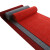 冰禹 BYQ-964 PVC压花拉绒地毯 走廊过道门垫 酒店防滑地垫 暗红色2.0m宽*15m（整卷）