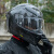 RSV摩托车头盔碳纤维全盔男骑士机车赛车盔防护安全帽全覆式头盔四季 3K碳纤黑色 XL