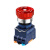 蓝波lth25A 大电流SA1系列快插式 金属塑料急停按钮IP65级防水 自锁 M3-1NO1NC -红色发光 9-24V