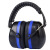 锐麻 工厂降噪隔音耳机劳保品头戴式隔音防噪音耳罩 黑蓝 1个 