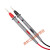 万用表表笔特尖钢针软线PVC高精度通用特细表表笔线尖头 10A通用表笔