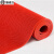 捷诺立 27988 PVC防滑垫防水防油厨房洗手间塑料垫游泳池商场厕所走廊过道地垫红色15米1.6米宽4.5毫米厚