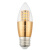 雷士照明（NVC）LED灯泡尖泡E27大螺口蜡烛灯泡照明高亮节能灯 9瓦暖白光4000K