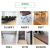 谋福（CNMF）PVC透明椅子垫 桌椅垫木地板防滑垫【透明凸型(800*900*1.5)mm】