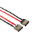 USB TYPE-C母座焊线2PIN带硅胶线适用LED灯饰充电口typec充电接口