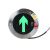 消防地标灯24V智能集中控制地面疏散指示灯地埋灯安全出口导向灯 圆 16cm  单向 智能集中控制可编码