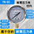 博雷奇耐震压力表YN60水压油压液压表YN-60 0-0.6/1.6/2.5/25/40MPA 0-2.5MPA25公斤压力