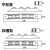 桑宋 门窗滑轮 不锈钢框 四铜轮 自调平 推拉移门窗地轮 耐用 88型16mm四平轮(尼龙轮)