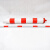 邕电 YD-23152  PVC拉线保护管套 （大管1100mm*5cm 小管2000mm*2cm）红白款 （套）