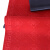 海斯迪克 HK-607 拉绒压花防滑地毯 PVC橡胶底绒面走廊酒店舞台大红地毯垫 暗红色2m宽*15m（整卷）