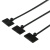 金诗洛 KSL198 标牌扎带 150根/装 尼龙标签扎带 吊牌理线带 扎线带 黑色 2.5*100mm