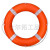 船用CCS认证标准型国标实心塑料救生圈大浮力成人大人儿童2.5 8毫米30米反光浮绳配环钩