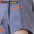 安赛瑞 春夏短袖劳保工作服套装（含裤子）夏季透气劳保服 加厚半袖劳保服 灰色 L  11300