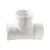 90°顺水三通(等径三通)PVC-U排水配件白色 dn110 dn315 白色