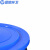 蓝鲸环卫 蓝色160L 大号加厚塑料水桶带盖圆桶储水桶大白桶蓝桶垃圾塑胶桶LJHW-9125