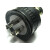 LK8420/发电机引挂插头/20A防水插头/LK6420付胶套/LKEW 黑色