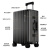 漫游（ROAMING）5580高端铝镁合金属行李箱雕刻拉杆箱子密码箱旅行箱男24英寸黑色