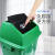 垃圾桶加厚分类厨余有害四色小区20L/40l/60升可回收大号塑料带盖 [加厚]20L红色 有害垃圾