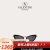 华伦天奴（Valentino） VIII - 猫眼钛和醋纤框铆钉装饰太阳眼镜 黑色/灰色