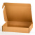 飞机盒快递盒长方形白色扁平包装纸盒服装手幅发货纸箱定制 牛皮 其他