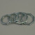 镀锌钢管锁母花边水纳子桥架锁紧螺母锁扣并帽金属锁片4分6分1寸 DN40 (1.5寸)