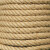 海斯迪克 HKLY-174 工业麻绳拔河绳 天然黄麻绳子手工黄麻 粗细麻绳物流麻绳包装捆绑绳子 直径8mm*1m
